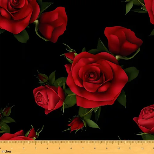 Miniatura 20 de Feelyou The Yard, tela de tapicería de dragón de estilo chino oriental para sillas, diseño bordado floral de animales de la selva, tela decorativa