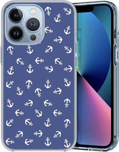 Miniatura 9 de Compatible con iPhone 14, bonita funda transparente de tortuga marina azul de acuarela suave TPU de cuerpo completo, funda de protección de cuerpo