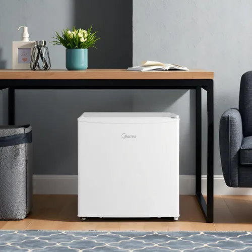 Miniatura 18 de Midea MERM33S1AST - Mini nevera compacta de 3.3 pies cúbicos con luz interna, termostato ajustable, puerta reversible, bajo ruido para dormitorio
