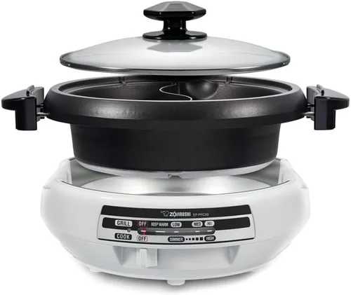 Miniatura 3 de Zojirushi EP-PFC20HA, Gourmet d'Expert® - Sartén eléctrica para olla caliente Yin Yang