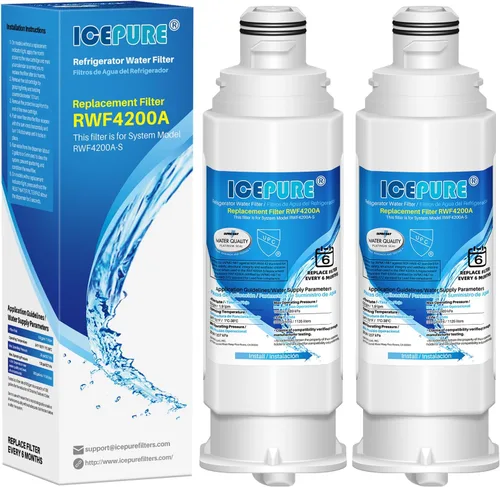 Miniatura 16 de ICEPURE PLUS NSF53 DA97-17376B Reemplazo para HAF-QIN/EXP, HAF-QIN, DA97-08006C, RF23M8070SG, RF23M8070SR, RF23M8090SG, RF23M8090SR, AQF-DA97-17376B