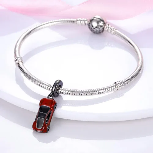 Miniatura 7 de KUNSIR Los abalorios se adaptan a pulseras Pandora para mujer, plata de ley 925, cuentas colgantes de joyería para niñas, dijes de feliz cumpleaños