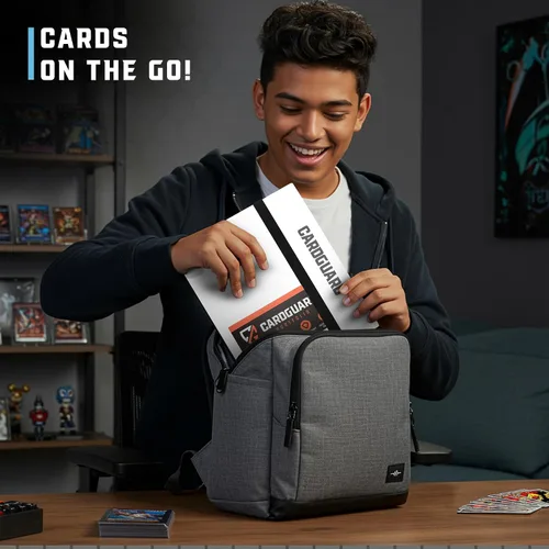Miniatura 7 de CardGuard Carpeta de tarjetas coleccionables Pro-Folio – Carpeta de 9 bolsillos – Álbum de carga lateral, almacenamiento duradero y sin ácidos