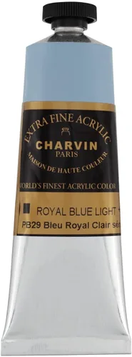 Miniatura 36 de Charvin Pintura acrílica profesional extrafina – verde absenta, tubo de 2.1 fl oz, pigmentos de triple fresado, resistente a la luz, pinturas