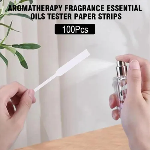 Miniatura 7 de Disposable Perfume Test Strips 400pcs White Perfume Test Paper Disposable Aromatherapy Fragrance Essential Oil Testing Strip