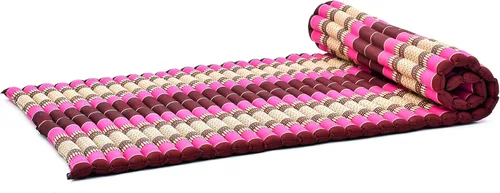 Miniatura 82 de Leewadee - Colchón plegable - Futón japonés enrollable -Alfombra de tatami triple pliegue - Cama de piso para invitados - Colchón de camping
