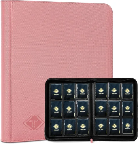 Miniatura 18 de Carpeta de tarjetas de 4 bolsillos para 160 fundas, carpeta de tarjetas Ablum para colección de tarjetas intercambiables para tarjetas deportivas