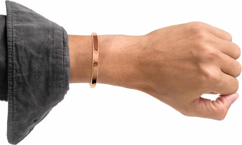 Miniatura 3 de Cobre Cuff pulsera durable cobre ligero de alta calidad 100% cobre macizo sin revestir