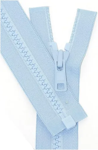 Miniatura 7 de YKK Cremallera Vislon de 22 pulgadas, 5 separadores de plástico moldeado, peso medio por cada uno (color seleccionado) (rosa azafrán - 806)