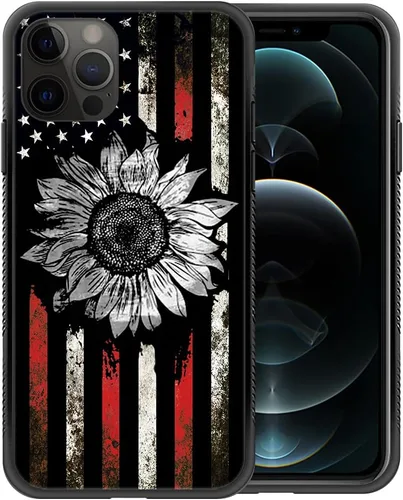 Miniatura 27 de ZHEGAILIAN Funda compatible con iPhone 13 Pro Max, diseño de patrón de policarbonato duro, funda protectora de TPU suave antideslizante para iPhone