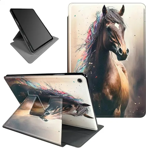 Miniatura 29 de Funda para iPad mini 6 para iPad mini 6ª generación 8.3 pulgadas 2021 360 grados giratorio soporte ligero cubierta inteligente protectora