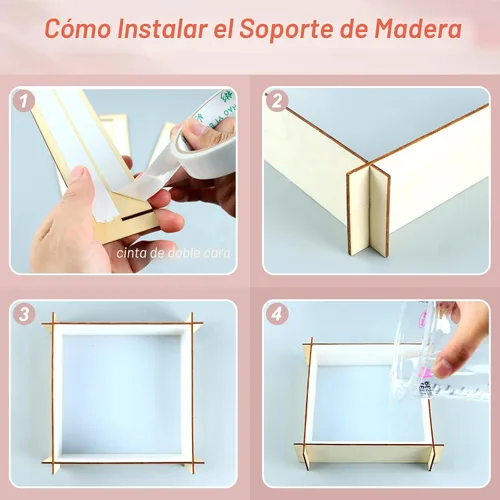 Miniatura 7 de LET'S RESIN 8 piezas de moldes de resina de silicona, moldes profundos de resina epoxi para la preservación de ramos de flores, moldes de silicona