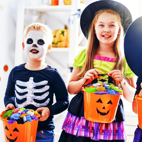 Miniatura 5 de VOVEA Juguetes Squishy Mochi de Halloween 30 PCS, Squishies Regalos de Fiesta para Niños, Rellenos para Bolsas de Dulces y Bolsas de Regalos, Dulces