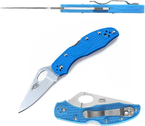 Miniatura 13 de Firebird GANZO F759MS-BK Cuchillo plegable de bolsillo de acero inoxidable 440C Hoja dentada Mango antideslizante con clip Pesca Camping EDC Hoja