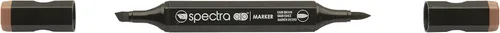 Miniatura 5 de AD Marker Chartpak Spectra, Tri-Nib y cepillo de doble punta, antiguo, 1 cada uno (S069AD)