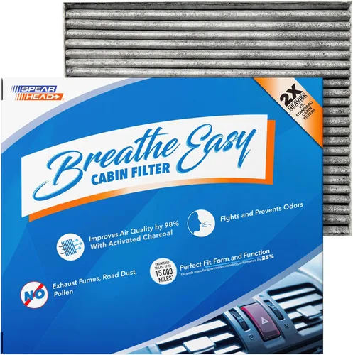 Miniatura 21 de Spearhead Odor Defense Breathe Easy - Filtro de cabina para aire acondicionado y calentador Compatible con varios Acura/Honda de 2009-2025 como