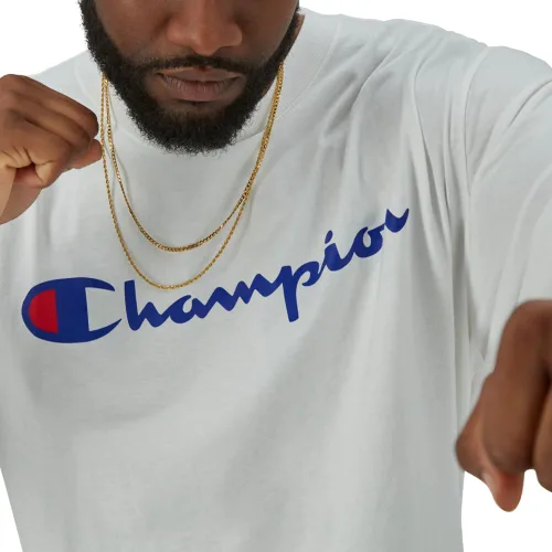Miniatura 5 de Champion Camiseta para hombre, camiseta clásica de manga larga, cómoda, suave para hombre (regular o grande y alto)