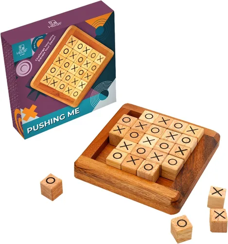 Miniatura 13 de BSIRI Juegos de mesa extra grandes de Tic Tac Toe, ideales para juegos infantiles, juegos familiares y noches de juegos para adultos, decoración