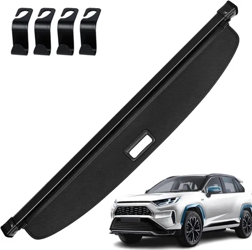 Miniatura 9 de AUXKO Cubierta retráctil de carga para Toyota Prius 2015-2010, cubierta de maletero de carga, cubierta de seguridad para 2015 2014 2013 2012 Prius
