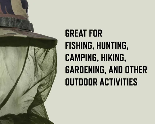 Miniatura 7 de Rothco Sombrero Boonie con mosquitera