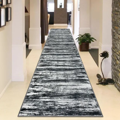 Miniatura 127 de KOZYFLY – Alfombra de pasillo moderna y lavable de diseño abstracto verde, 2 x 5 pies, antideslizante, suave y de pelo corto, ideal para cocina