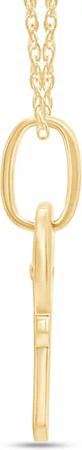 Miniatura 3 de Clave de pequeño encanto colgante en 10K oro macizo