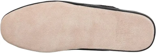 Miniatura 8 de PAMIR Pantuflas de cuero texturizado prémium para hombre con espuma viscoelástica