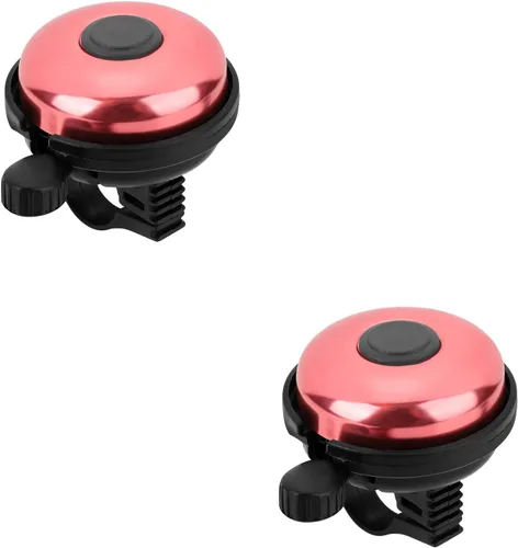 Miniatura 39 de Accmor Campana de Bicicleta Clásica, Campana de Bicicleta de Aluminio, Campana de Bicicleta de Sonido Fuerte Nítido y Claro para Adultos y Niños