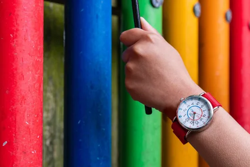 Miniatura 4 de EasyRead Time Teacher - Reloj analógico de enseñanza para niños, aprende a decir la hora, reloj de profesor de 3 pasos, esfera fácil de leer