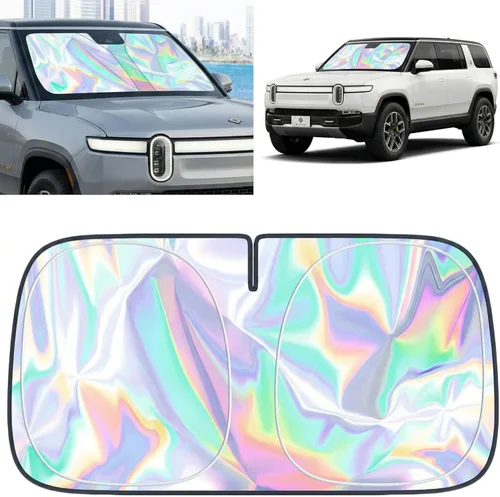 Miniatura 47 de Parasol para parabrisas Honda HR-V 2023-2025 – Cubierta plegable para parabrisas para accesorios HRV Protege el coche de los rayos solares