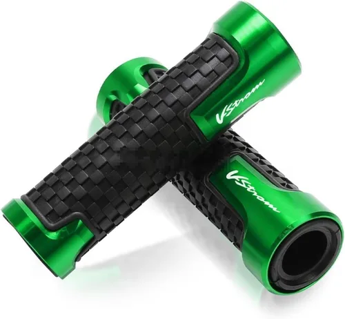 Miniatura 10 de Empuñaduras de manillar de motocicleta para Suzuki VStrom 650 V-Strom 650 1000 1050/xt DL250 DL650 Dl1000 motocicleta 7/8 pulgadas 0.866 in manillar