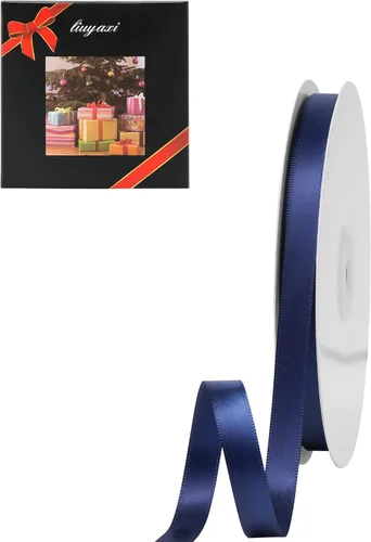 Miniatura 51 de LIUYAXI - Cinta de satén roja de doble cara, 2 pulgadas X 25 yardas continuas, cintas perfectas para envolver regalos, ramo de boda, decoración DIY