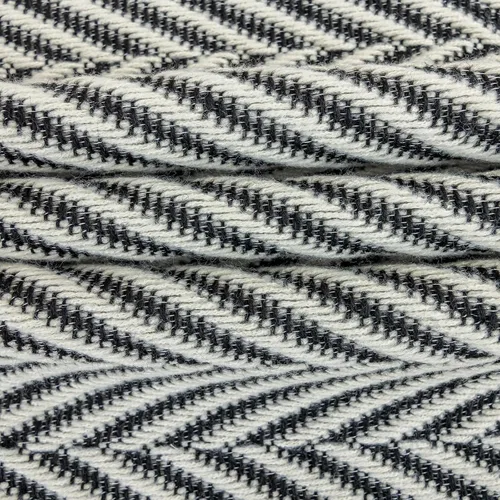Miniatura 7 de vctops Funda de cojín de punto bohemio en blanco y negro, funda de cojín tejida con flecha, decoración cuadrada para sofá, dormitorio, sala
