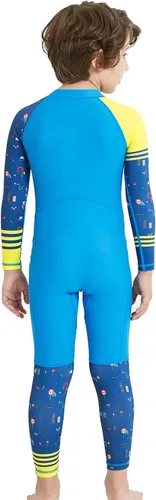 Miniatura 5 de DIVE & SAIL Traje de baño de una pieza de manga largacorta para niños con protección solar