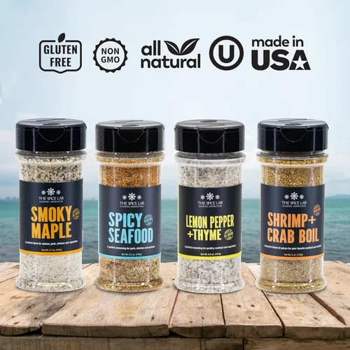 Miniatura 2 de El conjunto de condimentos para mariscos de The Spice Lab - Eleva tu viaje culinario con nuestro condimento para pescado - Explora el espectacular