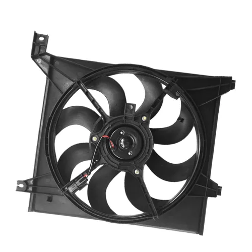 PartsFlow Conjunto de ventilador de refrigeración del radiador para Kia Spectra 2004-2009 para Kia Spectra5 621-378 2005-2009
