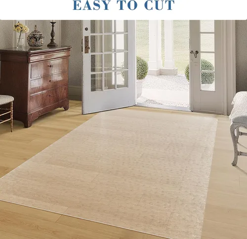 Miniatura 8 de Tydle Tapete para silla para suelos duros, 36 x 48 pulgadas, tapete para silla de oficina para suelos de madera dura, tapete de vinilo