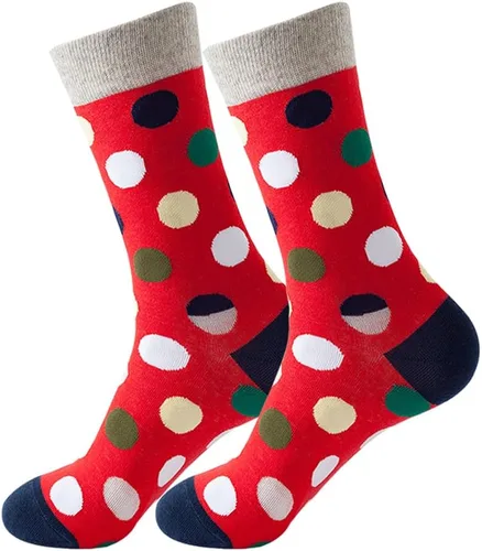 Miniatura 7 de Calcetines de vestir coloridos para hombre, calcetines divertidos y divertidos con estampados de estilo casual loco para hombre