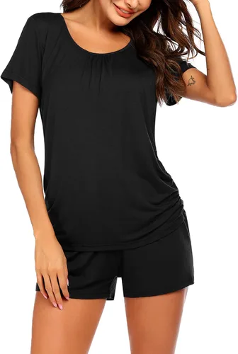 Miniatura 4 de Ekouaer Pijamas de lactancia para mujer, pijamas de lactancia materna, ropa de dormir suave, posparto, ropa de embarazo