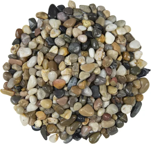 Miniatura 9 de MSI Guijarros mixtos pulidos decorativos, 1.2 pulgadas - 2 pulgadas, bolsa de 40 libras Mezclado