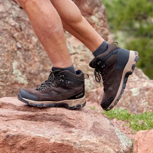 Miniatura 2 de HI-TEC Yosemite WP Mid Botas de senderismo impermeables para hombre, ligeras, transpirables, para el aire libre