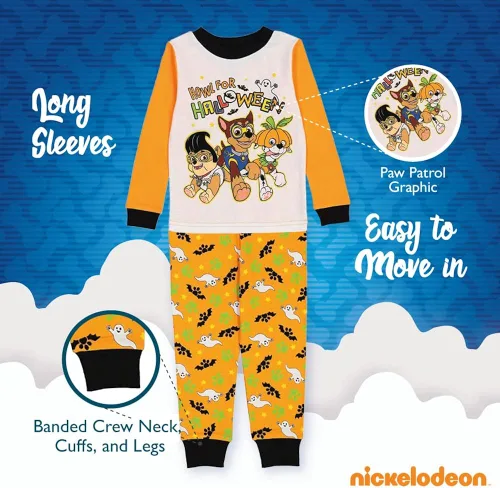 Miniatura 4 de Nickelodeon Kids Paw Patrol 2-Piece Snug-fit Cotton Pajama Set