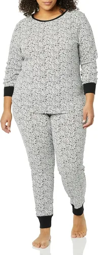 Miniatura 3 de Amazon Essentials Conjunto de pijama de algodón ajustado para mujer - Colores descontinuados