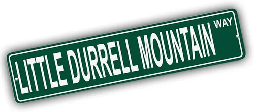 Miniatura 208 de Ohio Mountains Pick Your Mountain Compatible/repuesto para Acme Hill United States Mountain aluminio metal metal metal estilo letrero de calle