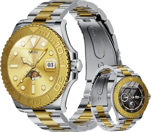 Miniatura 9 de J-CD Reloj inteligente para mujer, pantalla grande de 1.85 pulgadas, compatible con modo de voz / Bluetooth/Deportes / Rastreador de actividad