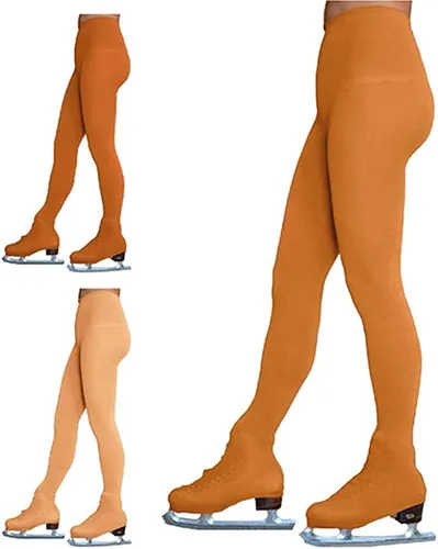 Miniatura 2 de Figure Skating Tan Over The Boot Tights TB8832
