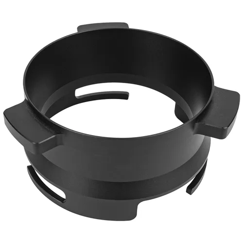 Embudo dosificador de café 2.126 in Accesorios de café espresso Anillo de dosificación de metal de aluminio para Breville Portafilter Negro Mano
