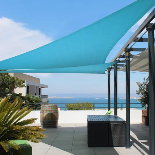 Miniatura 30 de Tronssien Toldo rectangular de 8 x 12 pies, toldo con bloqueo UV del 95% para patio y jardín al aire libre, actividades en el patio