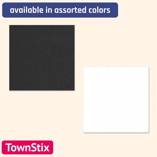 Miniatura 7 de 25 piezas (110 libras/10.58 oz/m²) - Cartulina blanca de 12 x 12, papel grueso grande y pesado, 12 x 12 pulgadas Blanco