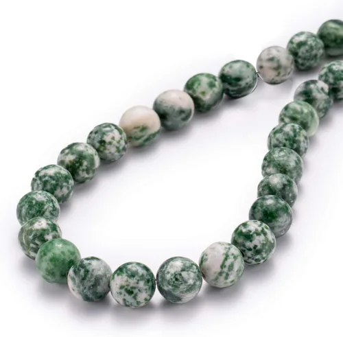 Miniatura 23 de BEADIA Cuentas redondas de piedra natural de jade de amazonita semipreciosas sueltas para hacer joyas 6MM 61PCS Amazonita Jade